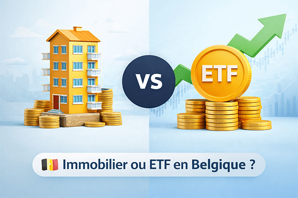 Immobilier ou ETF en Belgique : comparaison des deux investissements pour construire un patrimoine
