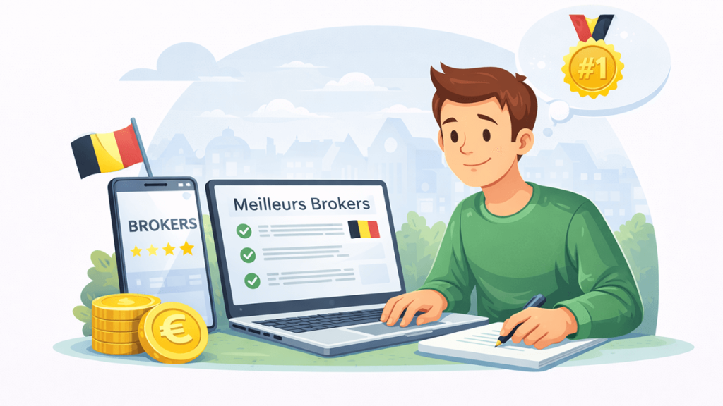 Comparatif des meilleurs brokers ETF en Belgique